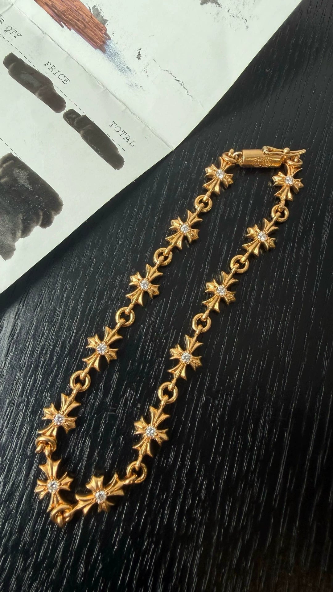 Chrome Hearts 22k Tiny bracelet