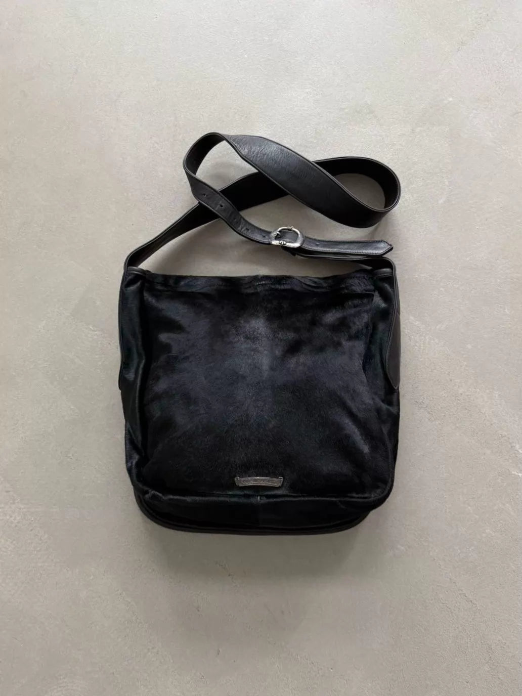 Chrome Hearts horsehair messenger Bag