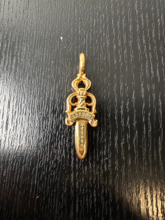 Chrome Hearts 22K Sword Medium Pendant
