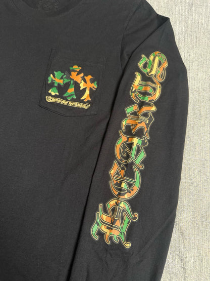 Chrome Hearts horseshoe long-sleeved shirt