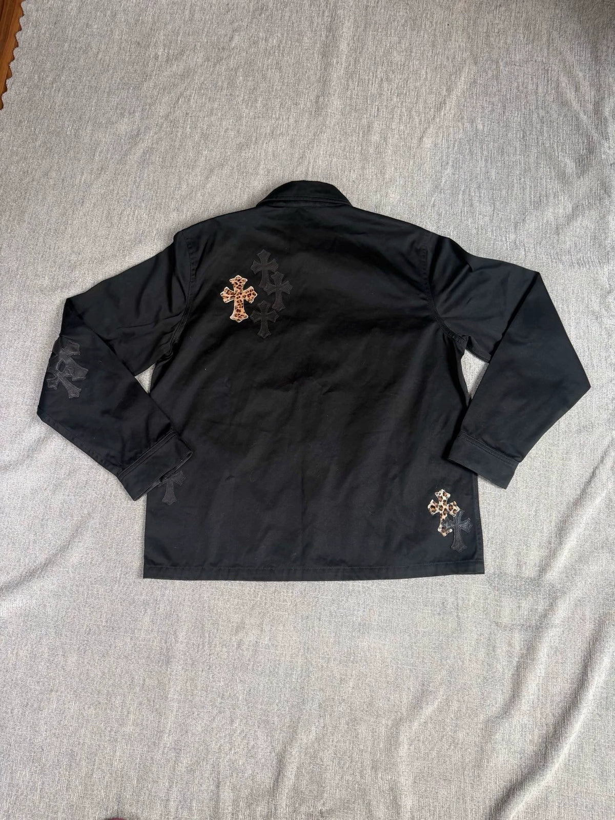 Chrome Hearts black workdog Jacket