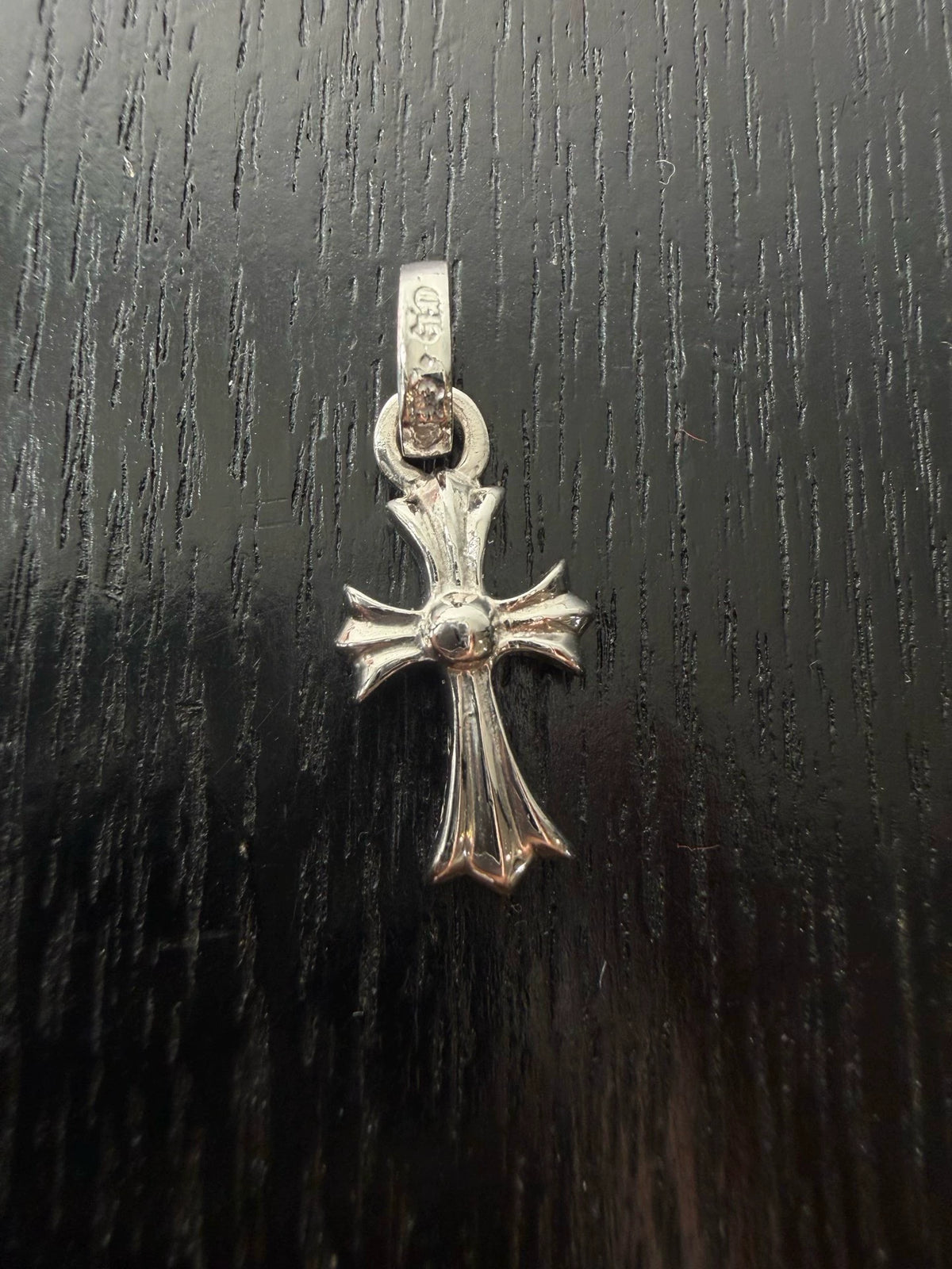 Chrome Hearts 18k Babyfat Cross Pendant