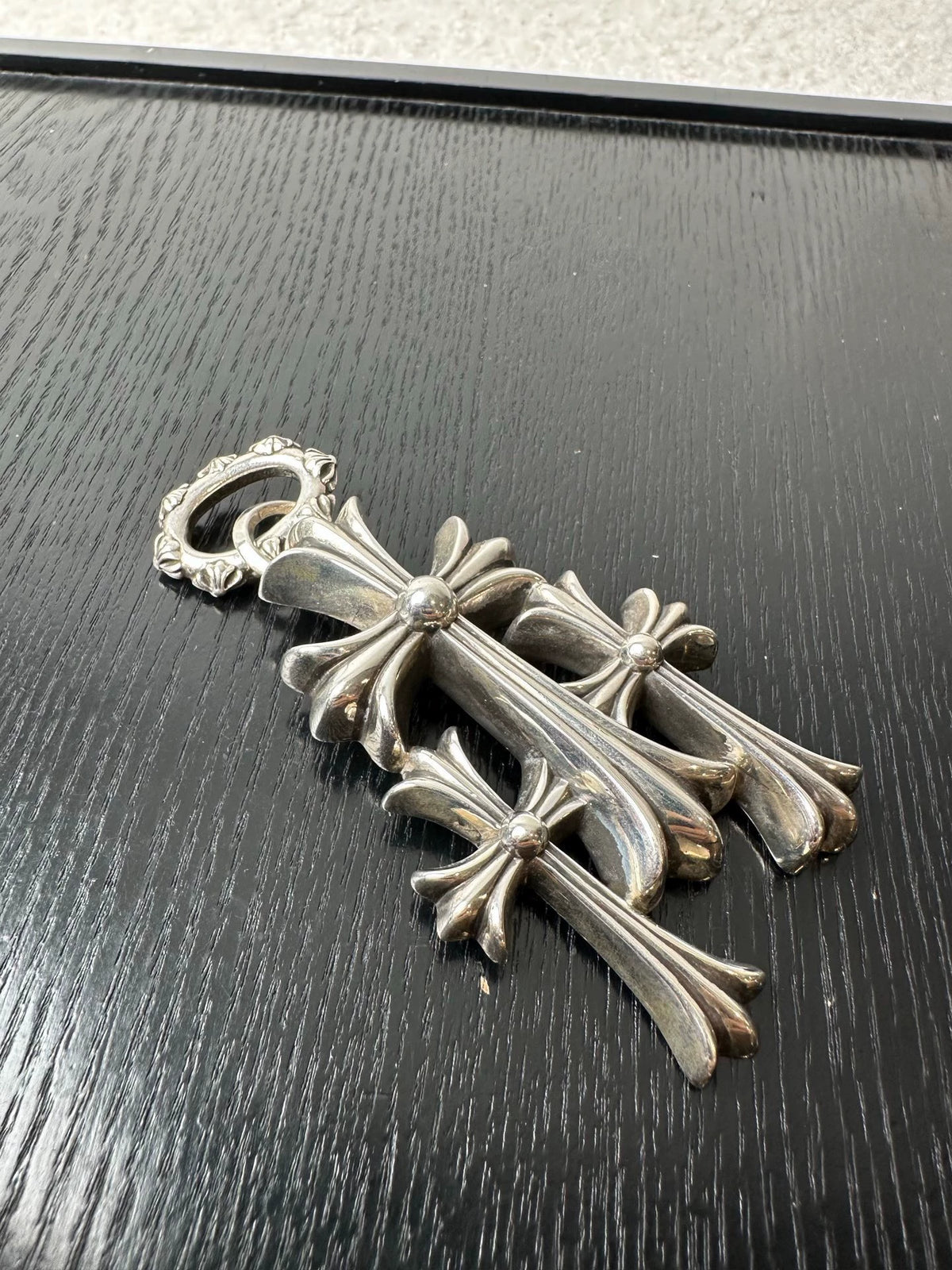 Chrome Hearts Three Crosses pendant