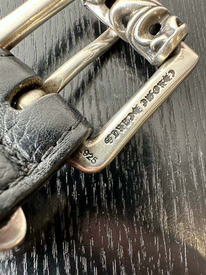 Chrome Hearts Double Scroll Vine Belt