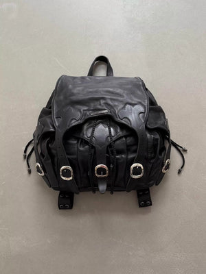 Chrome Hearts Large Leather Backpack