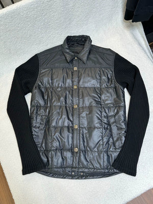 Chrome Hearts cashmere and nylon patchwork Jacket