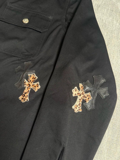 Chrome Hearts black workdog Jacket