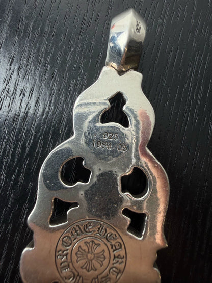 Chrome Hearts sterling silver large sword pendant