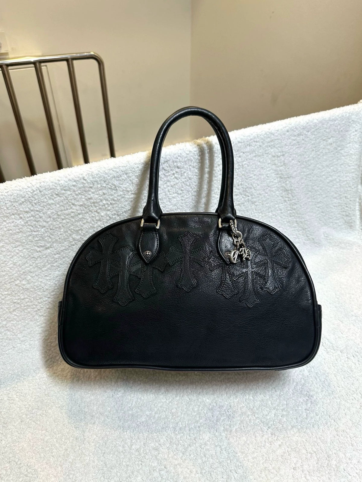 Chrome Hearts medium bowling Handbag