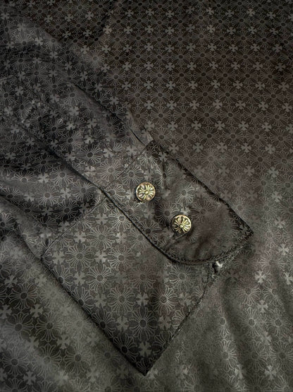Chrome Hearts black silk Shirt