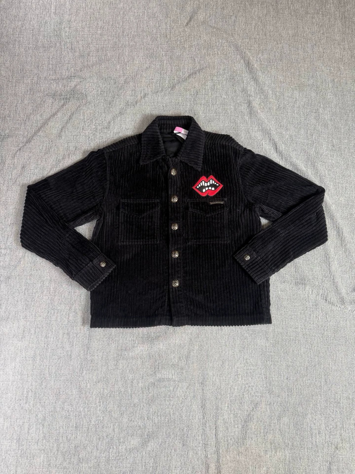 Chrome Hearts Matty Boy black corduroy Jacket