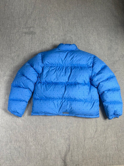 Chrome Hearts blue down jacket