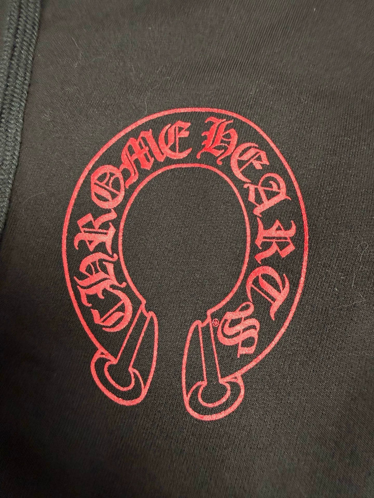 Chrome Hearts horseshoe cross Sanskrit logo hoodie