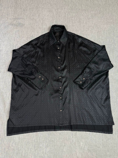 Chrome Hearts black silk Shirt