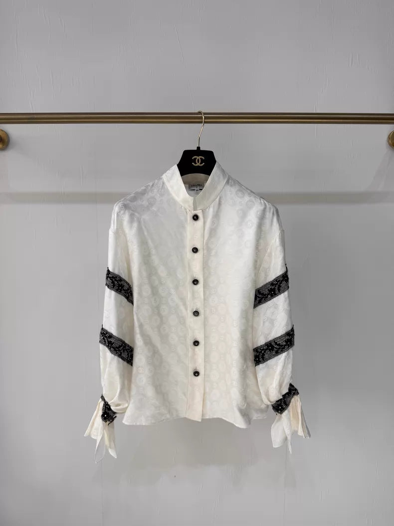 Chanel 24K  CC logo shirt