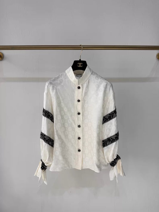 Chanel 24K  CC logo shirt