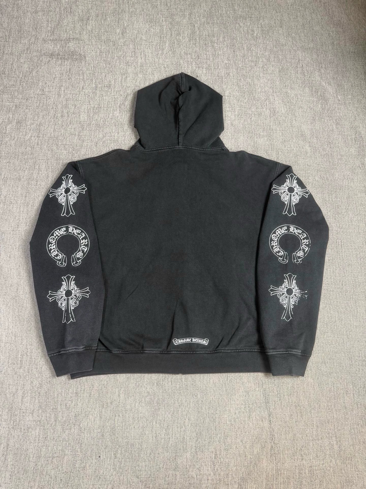 Chrome Hearts Limited Edition Friends & Family Washed Zip-Up Hoodie