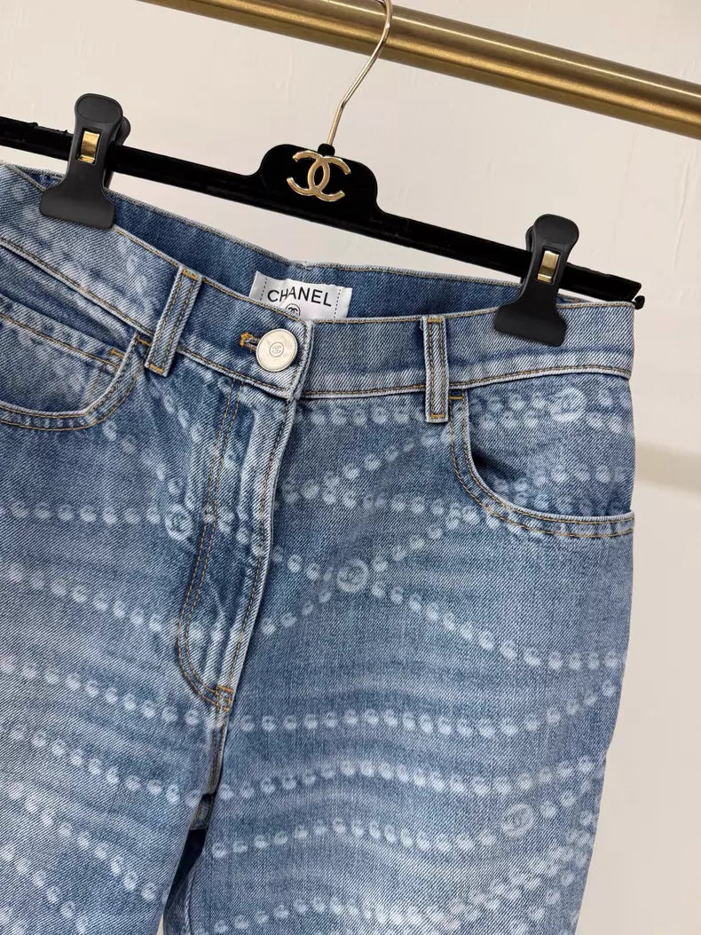 Chanel 25P Blue Jeans