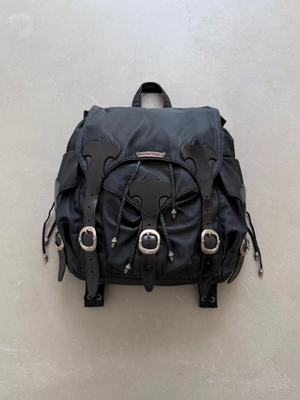 Chrome Hearts Large Nylon and Leather Backpack