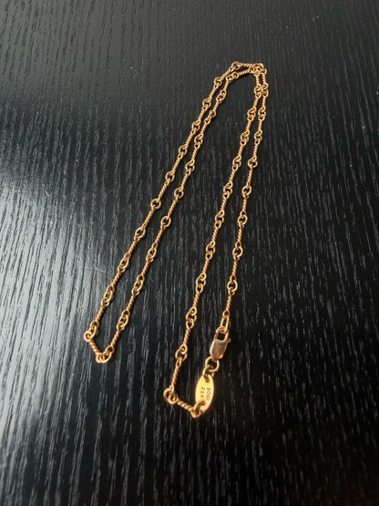 Chrome Hearts 22k Gold Necklace