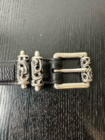 Chrome Hearts Double Scroll Vine Belt