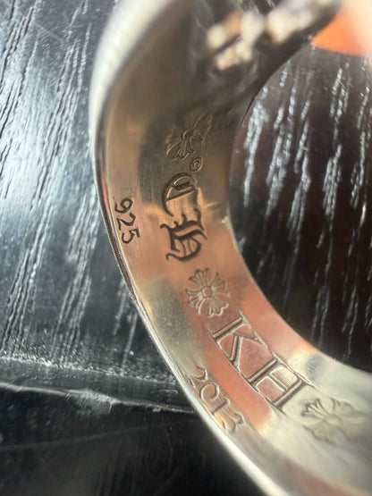 Chrome Hearts X KH Collaboration Cross Openwork Ring