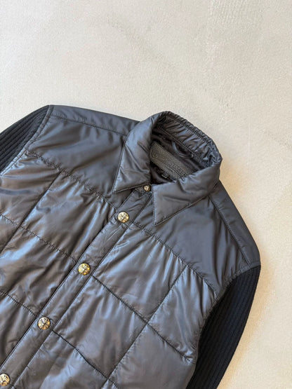 Chrome Hearts cashmere sleeve patchwork quilted Jacket