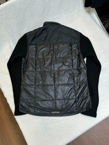 Chrome Hearts cashmere and nylon patchwork Jacket