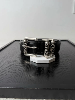 Chrome Hearts Double Scroll Vines Wide Belt