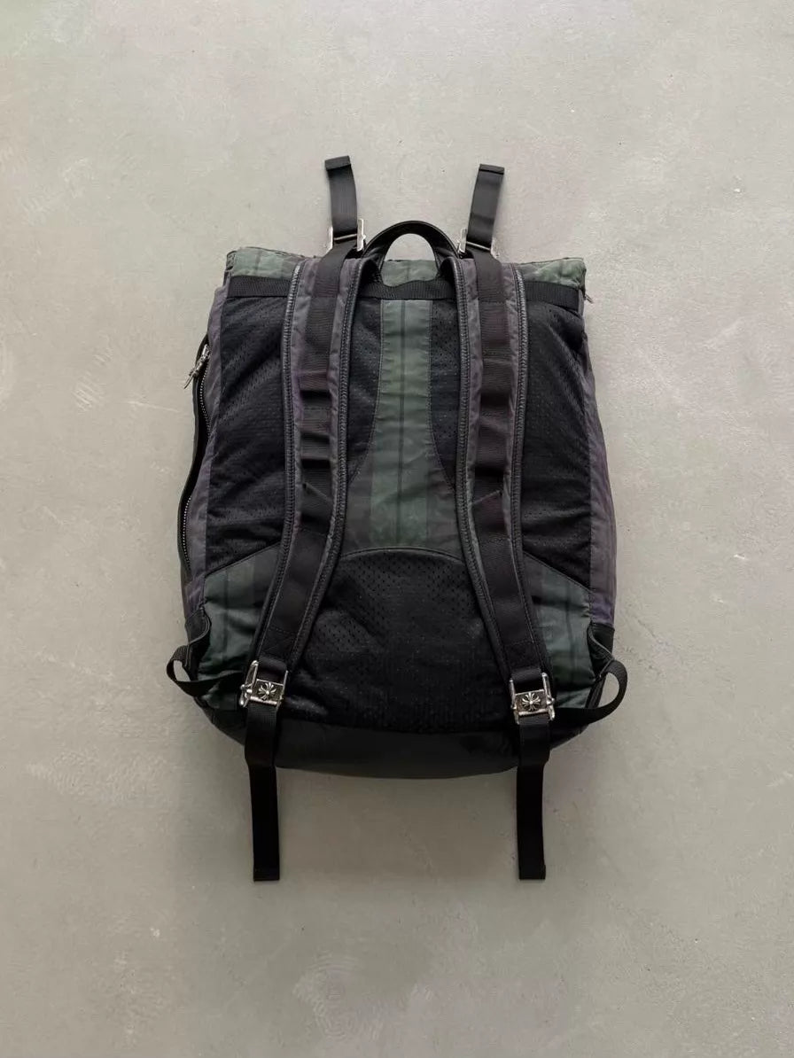 Chrome Hearts Cross-Patterned Check Backpack