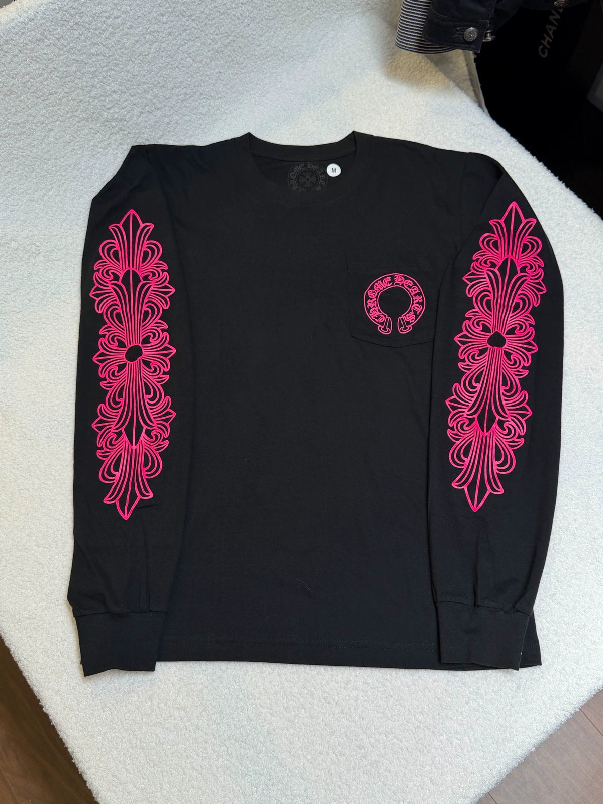 Chrome Hearts horseshoe print long-sleeved Shirt