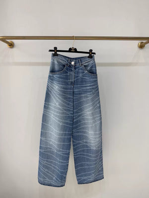 Chanel 25P Blue Pearl Jeans
