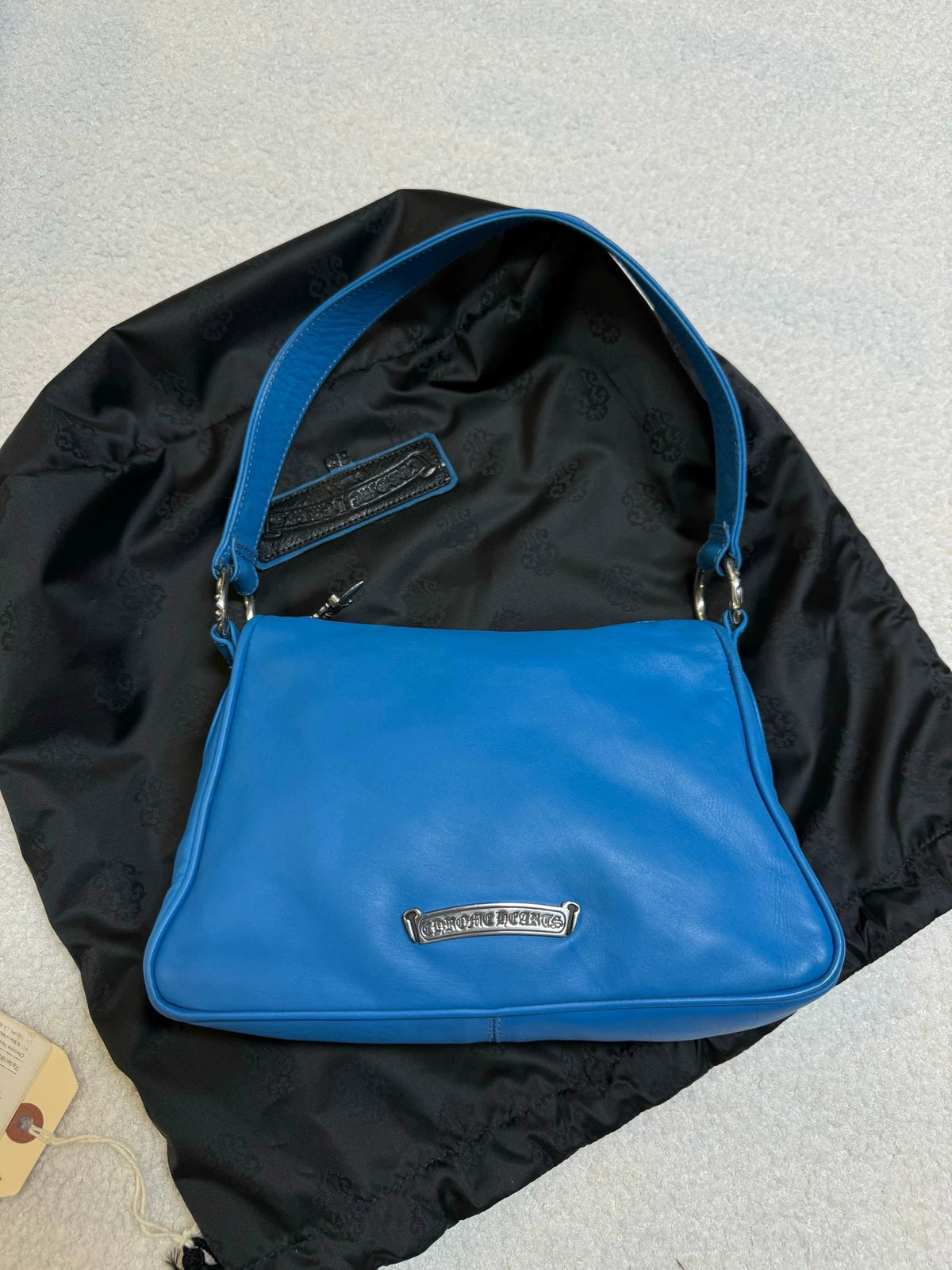Chrome Hearts blue mini shoulder Bag
