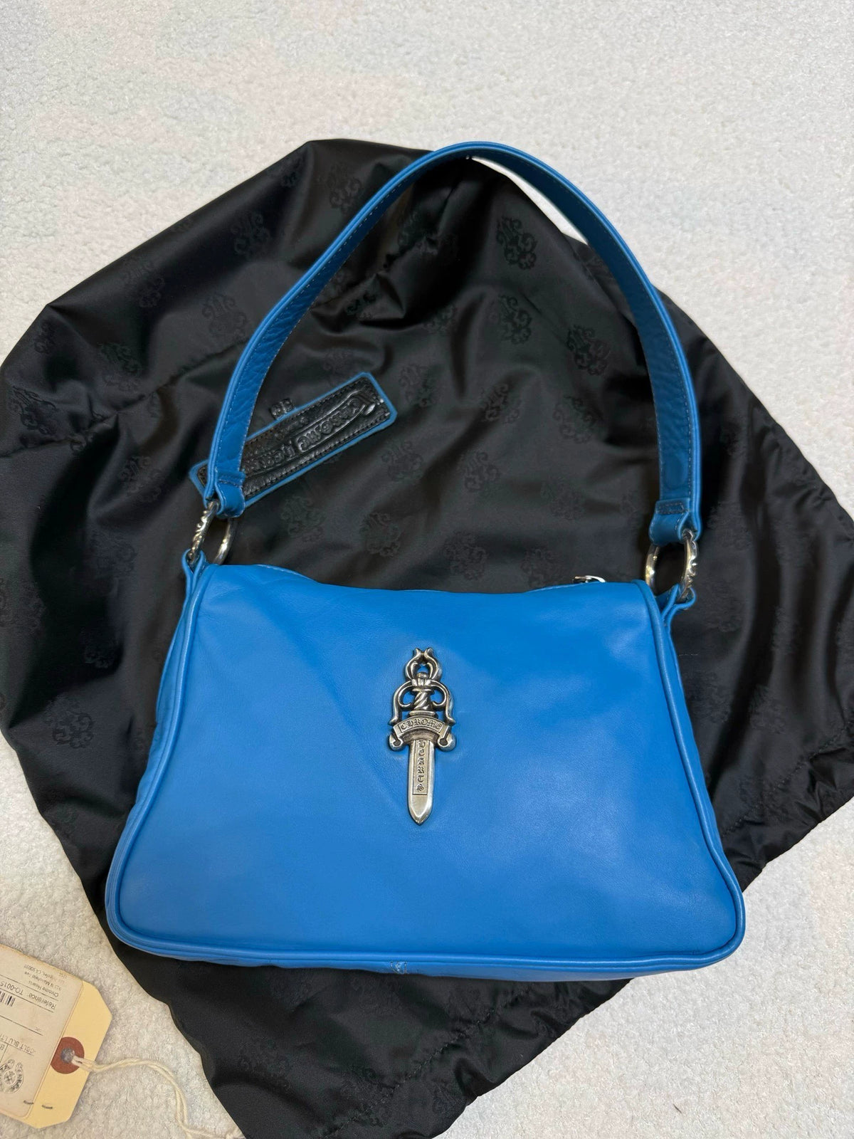 Chrome Hearts blue mini shoulder Bag