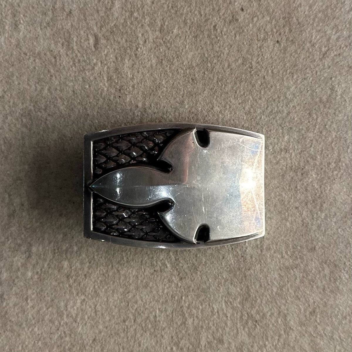 Chrome Hearts Large Wide Flame Belt Buckle