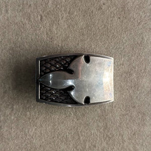 Chrome Hearts Large Wide Flame Belt Buckle