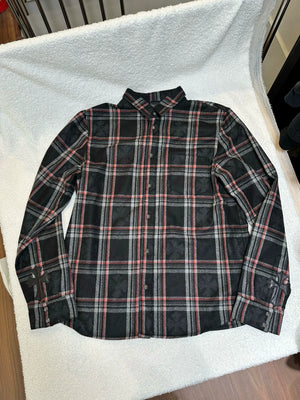 Chrome Hearts cross-patterned cashmere shirt