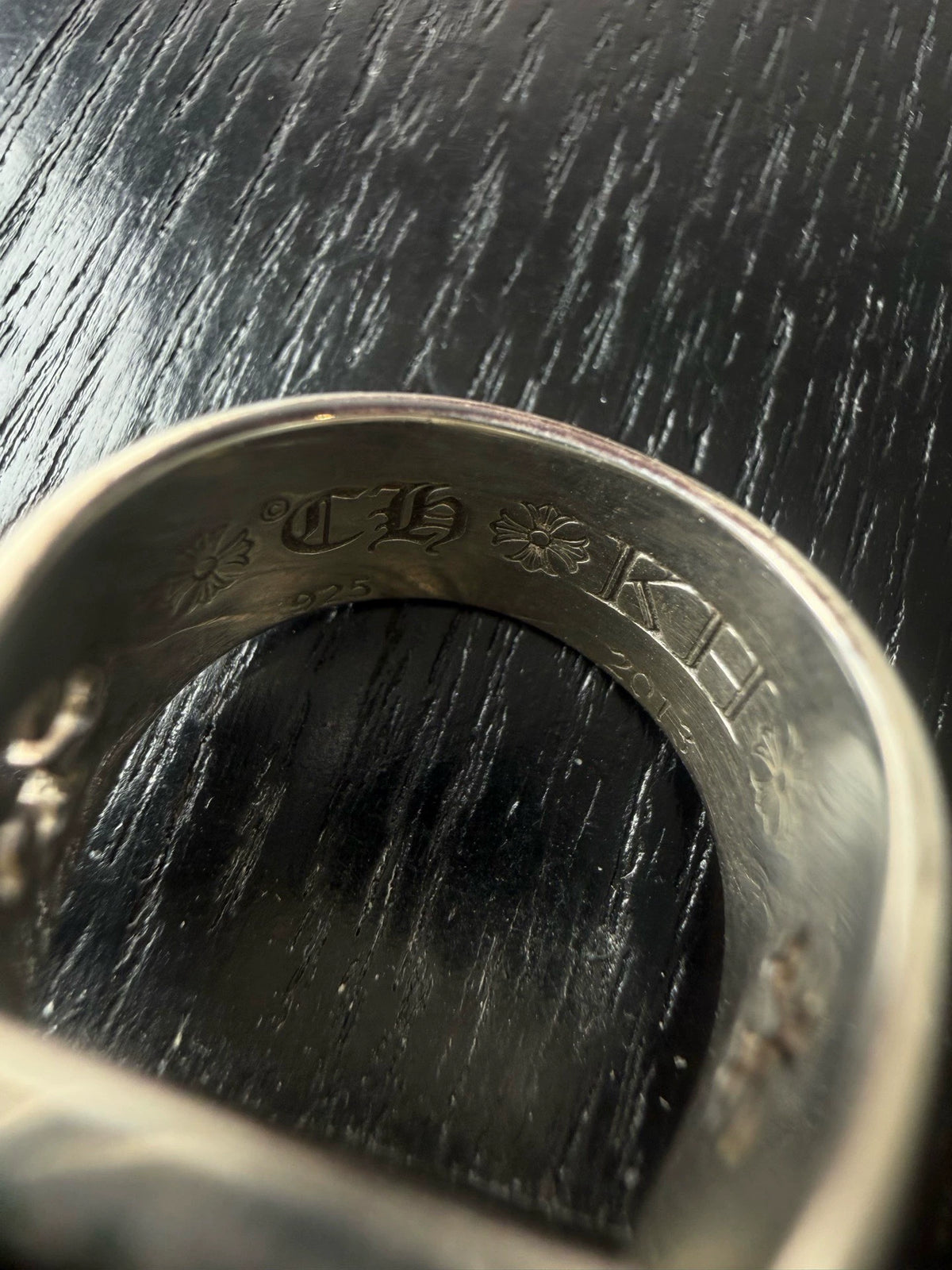 Chrome Hearts X KH Collaboration Cross Openwork Ring
