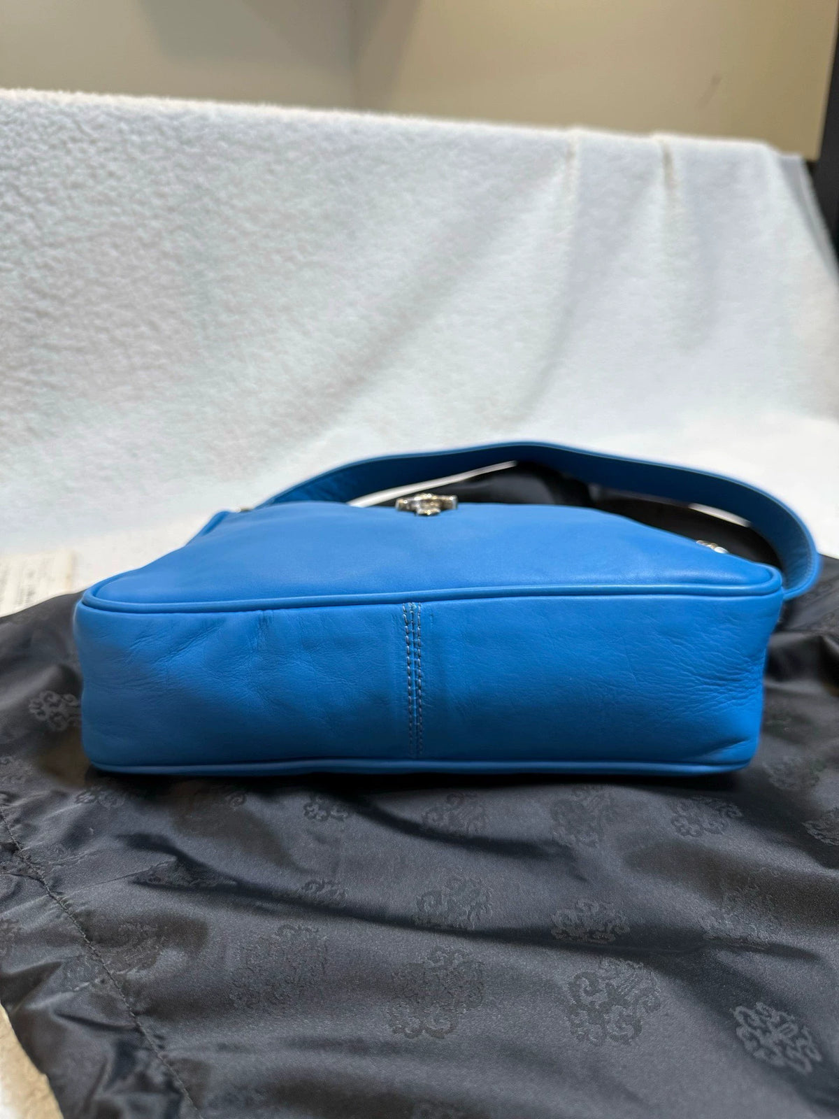 Chrome Hearts blue mini shoulder Bag