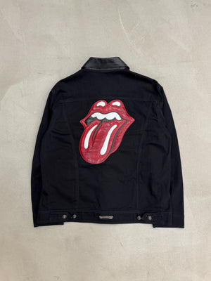 Chrome Hearts Rolling Stones tongue-patterned jacket