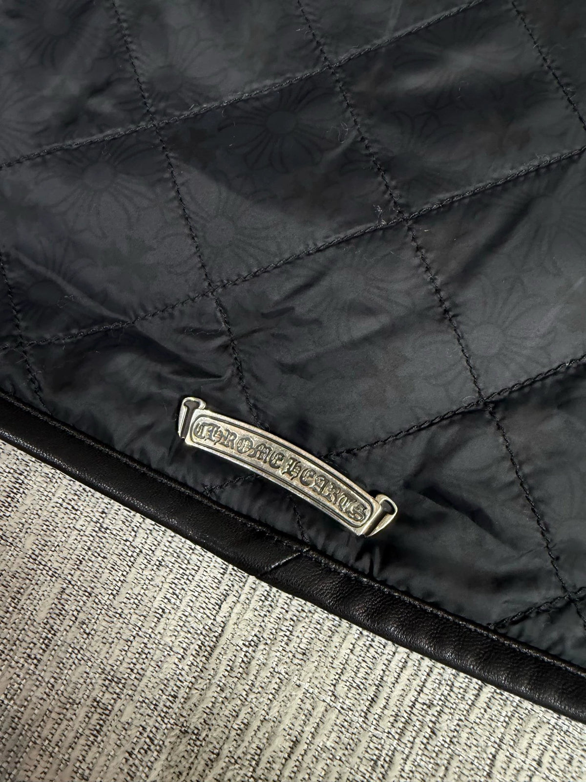 Chrome Hearts Mattyboy patterned red lip Vest