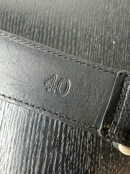 Chrome Hearts Double Scroll Vines Wide Belt