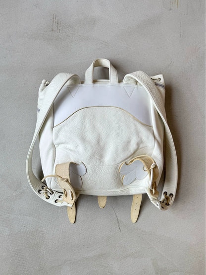 Chrome Hearts White Cross Patchback Backpack