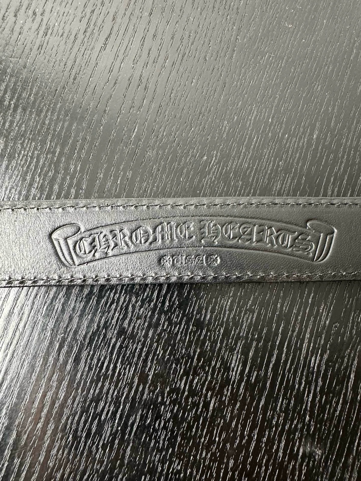 Chrome Hearts Double Scroll Vine Belt