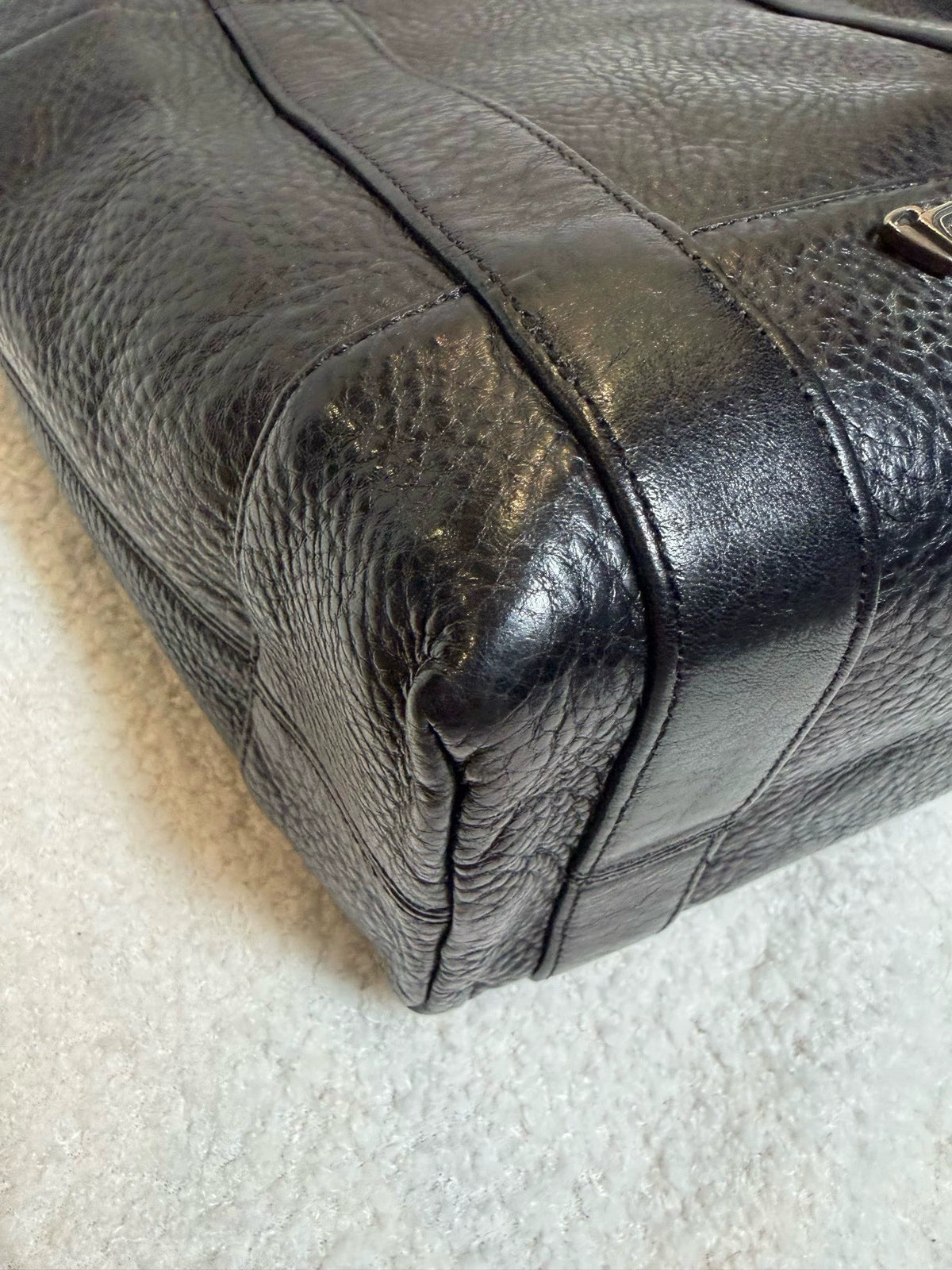 Chrome Hearts Black Mini Tote Bag