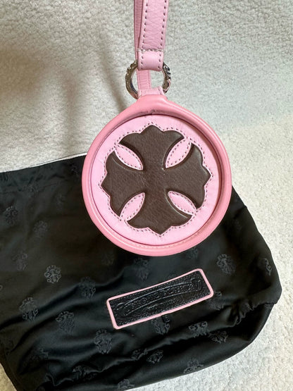 Chrome Hearts mini cylindrical bag