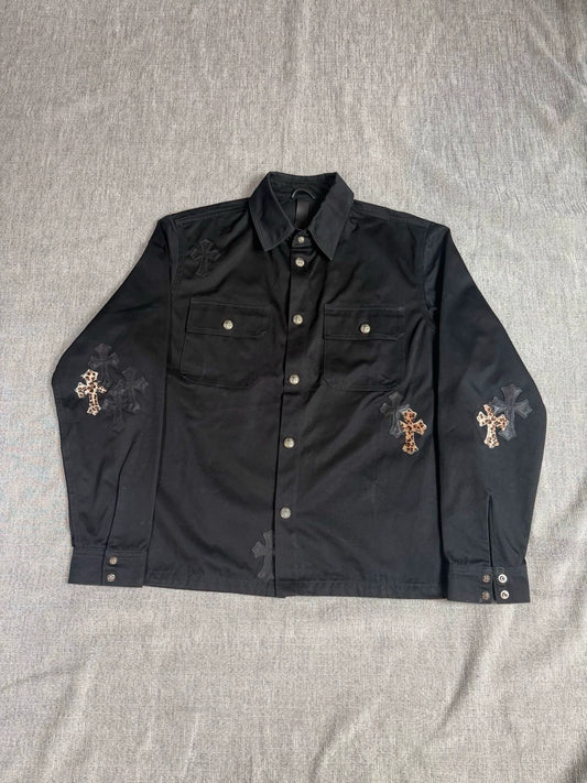 Chrome Hearts black workdog Jacket