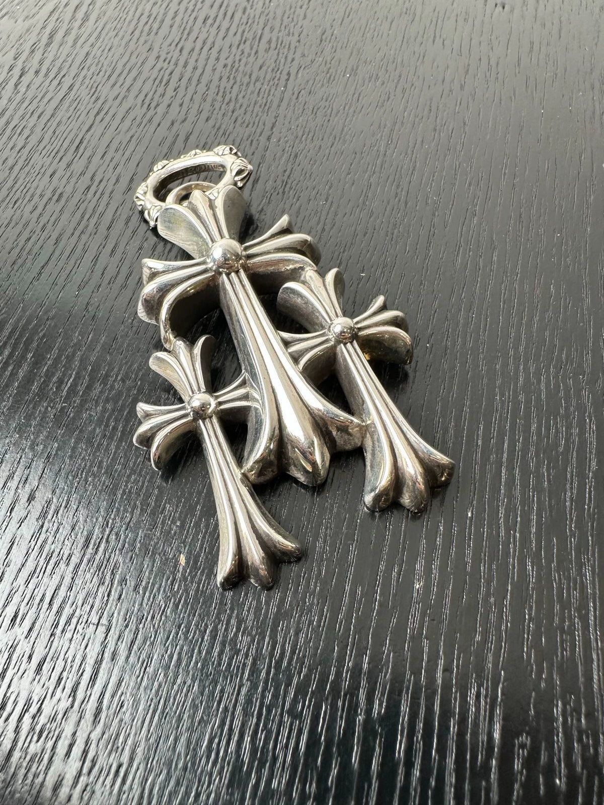 Chrome Hearts Three Crosses pendant
