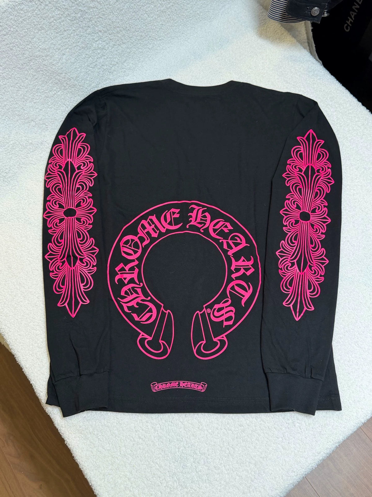 Chrome Hearts horseshoe print long-sleeved Shirt