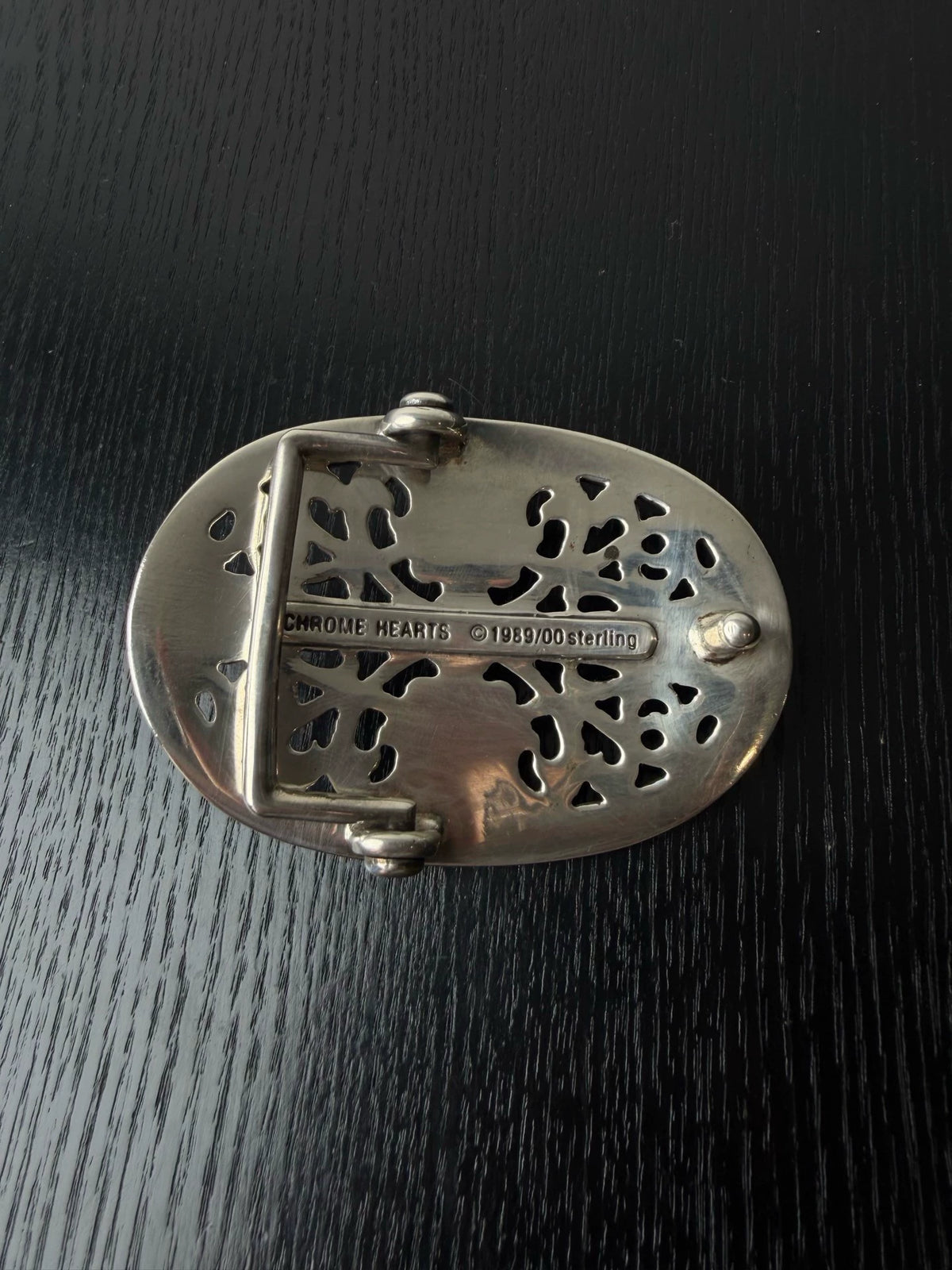 Chrome Hearts 925 Silver Keeper Belt Buckle